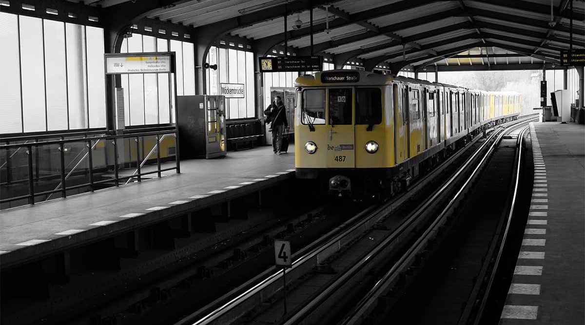 U-Bahn in Berlin Deutschland