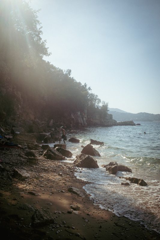 Hidden Beach in Ksamil