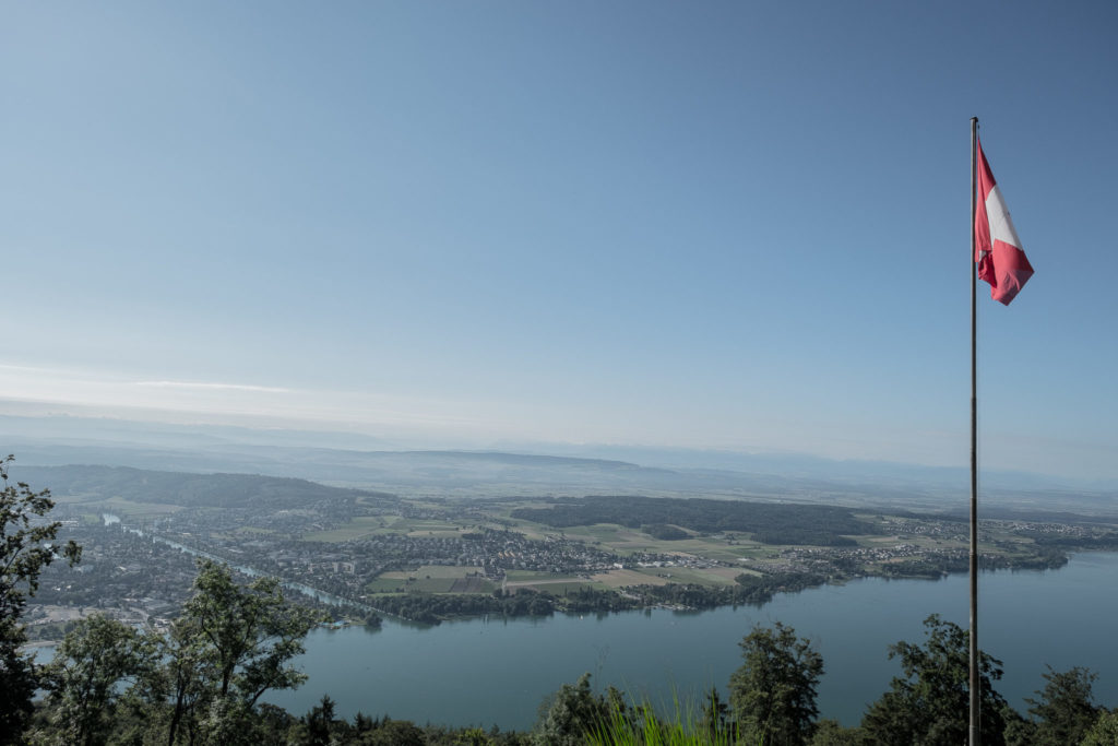 Sicht von Magglingen auf den Bielersee