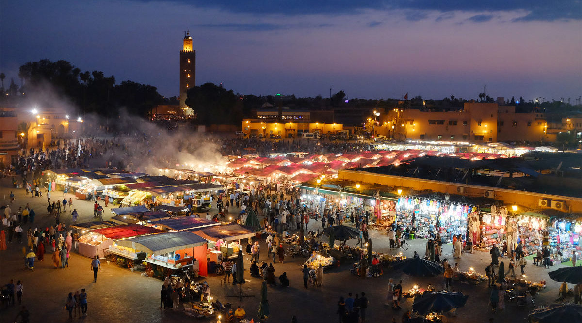 Marrakesh Nightlife Marokko