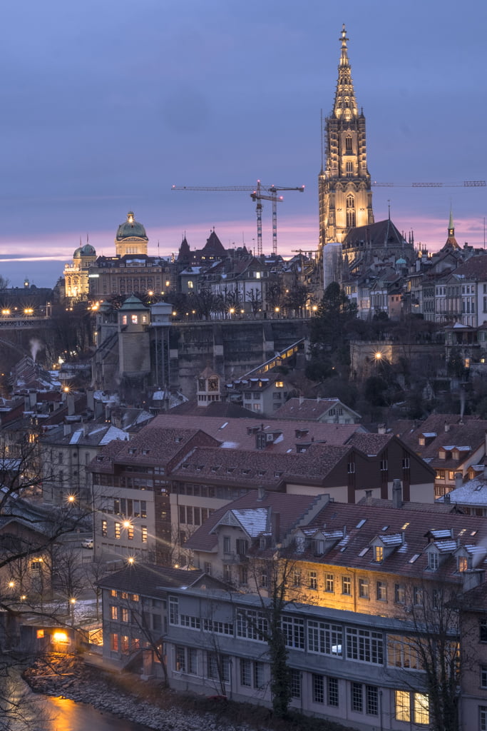 Muristalden Ausblick auf Bern
