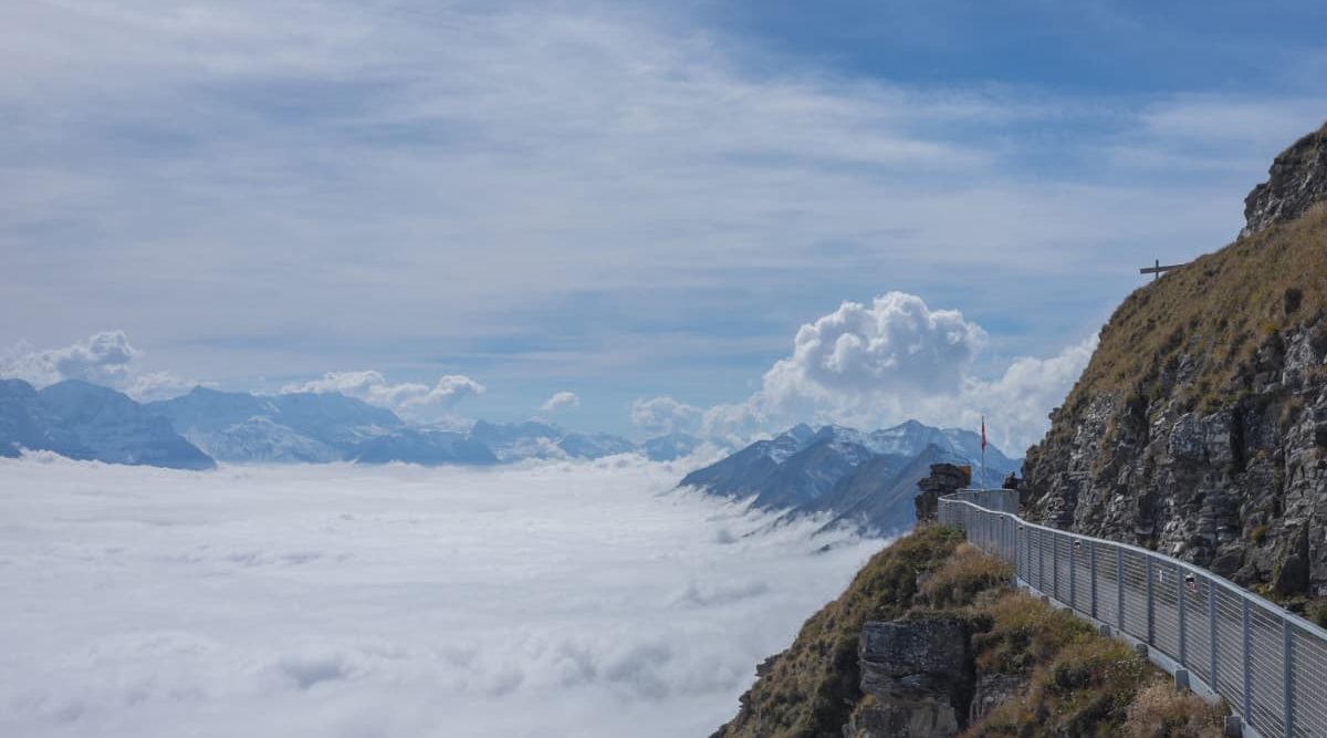 Wolkenmeer auf dem Niesen