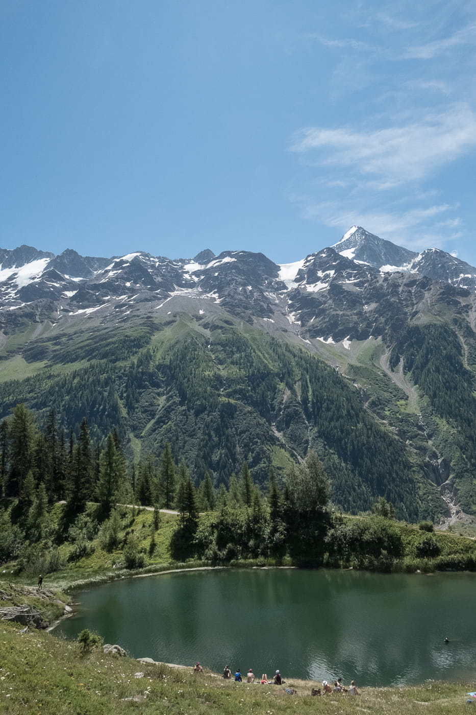 Schwarzsee zwischen Fafleralp und Lauchernalp