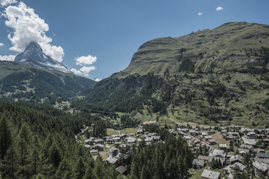 Hoch über Zermatt