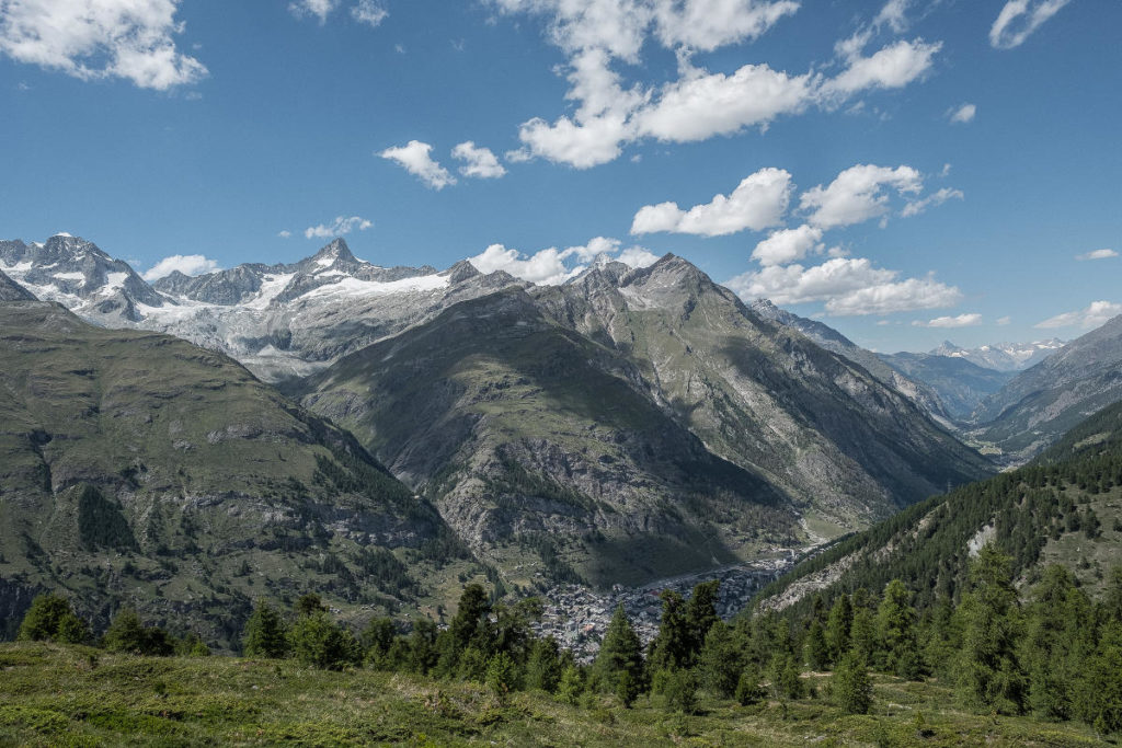 Zermatt Bergpanorama